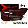 Tuning-Tec Fanali posteriori a LED rossi fumé sequenziali per Ford Focus 4 18-21 hatchback