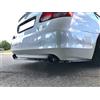 MAXTON DESIGN SPLITTER POSTERIORE CENTRALE Lexus GS 300 Mk3 Facelift (senza barre verticali)