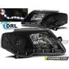 Tuning-Tec Fari anteriori TRUE DRL neri per VW Passat B6 3C 03.05-10 -LPVWJ7