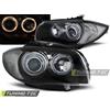 Tuning-Tec Fari anteriori Angel Eyes neri per BMW Serie 1 E87/E81/82/88 04-11 - LPBMA4