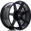 Jr Wheels Un Cerchio in Lega Japan Racing JRX3 18x9 ET20 6x139.7 Nero Opaco