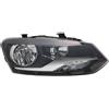 Diederichs Faro fanale anteriore Destro POLO 6R 2009 > 2014 H7+H7 con motorino regolazione