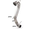 Ragazzon DOWNPIPE tubo di scarico libero Gr. N Mercedes GLA (X156) 2014>>(6004)