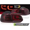 Tuning Tec Set FARI FANALI POSTERIORI A LED ROSSI FUMè SEQUENZIALI VW GOLF 6 VI 2008-2013