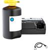 farbrothersonline COMPATIBILE CON MITSUBISHI ECLIPSE CROSS KIT RIPARAZIONE GOMME AUTOMATICO CON COMPRESSORE E LIQUIDO SIGILLANTE DUNLOP DA 450ML TECH