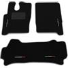 Somer Car Kit Tappetini Auto compatibili con Iveco Eurocargo 1991-2007 | Set Tappeti in Moquette, Bandiera Italia, Tappeto auto su misura