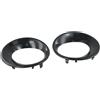 MoSundi Primed Fendinebbia Copertura Trim Per Bmw X3 E83 Lci 2007 2008 2009 2010 Sinistra Destra Non Verniciata Nero Plastica Paraurti Inserto Parte di Ricambio