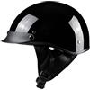 LPXPLP Casco Demi Jet Vintage Mezzo Casco Moto per Moto Scooter Casco Scodella ECE Omologato Adult Cruiser Chopper Mezzo Casco, per Donna Uomo A,M