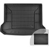 FROGUM ProLine 3D Esclusivo Tappetino Vasca Baule Bagagliaio in gomma perfetto per Volvo XC60 I 2008-2017 | Comodo organizzatore | Bordi più alti