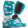 Gaerne SG-12 Stivali da motocross, turchese/bianco, 42