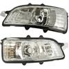 Dnhqknoaf Indicatore Direzione Specchietto Per Volvo S40 S60 S80 C30 C70 V50 V70 Parti Esterne Indicatore Direzione Specchietto Retrovisore Lato Sinistro/destro Lente Della Lampada Freccia Retrovisore(L+r)