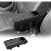 LUWU Compatibile con Toyota Yaris Yaris Cross 2024 2025 2026 Copertura per Bracciolo Centrale in Pelle PU con Portabicchieri e Poggiabraccia Accessori per Interni