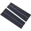 Asudaro Adesivo per Montante Centrale per Finestrino Dell'Auto, 4 Pcs Pellicole Decorative per Montante Per Montante Pellicole per Auto Universale Adesivo per Montante B Antigraffio Pellicola Elettrolitica
