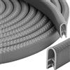 YHKJYH Guarnizione a u Profilo Gomma Serraggio(10Metri, Grigio, 6mm) | 5-6 mm Profilo di Gomma per la Maggior Parte Delle Auto Lavorazione lamiera Costruzione barche Artigianato Casalinghi