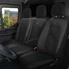 Lucaro Coprisedile Auto per Ford Transit dal 2013, Nero