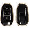 kwmobile Cover Chiave Auto Compatibile con Opel con 3 tasti Smartkey (Keyless Go) - Custodia Chiavi Auto Copri Telecomando - Copertina Chiave - Copertura in Silicone TPU