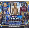 Hasbro Marvel Avengers Titan Hero Series Thor Groot Star-Lord Action Figures - 3pk