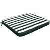 Cuscino Real Seduta 50x45x4 cm in Poliestere Verde