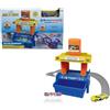 ODS TOYS Silver Wheel - Auto lavaggio con auto cambia colore auto in metallo a ruote libere Attivazione tramite pompetta, vaschetta di scolo inclusa