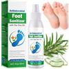 Generic Spray disinfettante per piedi, cure naturali per i piedi e le unghie, con olio dell'albero del tè e aloe vera, anti-odore e idratazione (1)
