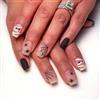 Evadollina Halloween Nägel, 24 Stück Spinne Press on Nails, Halloween Nails, Nägel Zum Aufkleben, Kunstnägel zum Aufkleben (Typ A)
