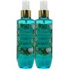 FEI FAN 2x Acqua Profumata Corpo COCCO E FRANGIPANI Fragranza Delicata Ed Inebriante, Dove La Dolcezza Cremosa Del Cocco Si Fonde Con La Delicatezza Esotica Del Frangipani 200ml