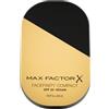 Max Factor - Fondotinta Facefinity Compatto, Formula vegan, Fondotinta dalla coprenza modulabile e dal finish mat, fino a 24 ore di tenuta, SPF 20, 033, CRYSTAL BEIGE, 10 g