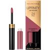 Max Factor, Lipfinity Lip Colour, Rossetto Lunga Durata E Gloss Idratante Con Applicazione Bifase, Nuance 310 Essential Violet, 2.3 Ml E 1.9 G