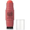 Rimmel London Multi-Tasker Blush'N'Brush Stick, colore modulabile, resistente all'acqua, pennello integrato, scorre facilmente, 8g, 250 CORAL DUST