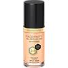 Max Factor Fondotinta Facefinity All Day Flawless - Correttore, Fondotinta liquido e primer viso 3-in-1, Formula vegan, Copertura modulabile, Tenuta fino a 30 ore, SPF20 - W33 Crystal Beige, 30 ml