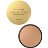 Max Factor Creme Puff Cipria Compatta, Finish Opaco e Texture Leggera, Adatta a Tutti i Tipi di Pelle, 041 Medium Beige, 14 g