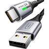 INIU Cavo USB Type-C, Cavo USB [2m] 3,1A QC 3,0 Tipo C Cavo Type C Rapida