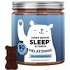 Bears with Benefits - Gommose Melatonina 1mg - Sonno - 90 pezzi | Super Snooze Sleep Vitamin - Melatonina e Vitamina B6 - Cura da 3 mesi - Senza Zuccheri, Vegano