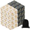 48Pcs Dadi Magici Contatori, Set Dadi Acrilici D6 per Vita, 2 Colori