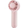 Akfldms Ventilatore Mini Portatile Ricaricabile USB Potenza Dispositivo di Raffreddamento Manuale e da Scrivania All'Aperto Rosa