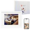 Reflection Frame, Cornice fotografica digitale senza fili, display ePaper da 13,3 pollici, tecnologia tap-to-print, cornice artistica da parete per qualsiasi luogo e tutti