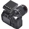 Oumij Torcia Elettrica per Montaggio su Slitta, Mini Torcia Digitale Portatile per Montaggio su Slitta per Fotocamera DSLR, Accessorio Torcia Greap per Appassionati di Fontografia