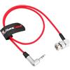 Alvin's Cables Tentacle Sync 3.5mm TRS a BNC Timcode cavo ultra morbido compatibile con Canon C70 C300 MK II C500 per Sony F55 FX9 FX6, Zaxcom, Zoom F4 F8 F8n F8n Pro 50cm