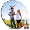 Thank Vip Frameo - Cornice digitale 2K HD IPS touch screen, 32 GB di memoria | Supporto da parete con rotazione automatica, regalo per mamma e padre, condividi foto/video dal telefono