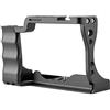 CAMINSTARRY Stabilizzatore di gabbia per videocamera in alluminio per Canon EOS M50 Multiple 1/4 3/8 vite Mount (gabbia)