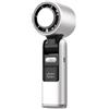 Lbvzxkad Ventilatore Portatile A Mano con Ricarica USB, 100 Velocità Regolabili, Display Digitale, Design Pieghevole, Ventola Ad Alta Velocità con Luce Notturna, Colore