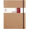 Clairefontaine 79446C - taccuino B5 19x25 cm 192 p righe 90g Age Bag avorio