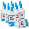 Baker Ross EV705 Mini colla PVA lavabile 60 ml - Confezione da 12, flaconi di colla precisi e lavabili per lavori manuali