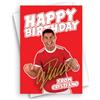HWC Trading Cristiano Ronaldo - Biglietto d'auguri per tifosi del calciatore, formato A5 (ID-005665)