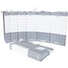 Aurora Store 10x FALDONI CARTELLE ARCHIVIO CON LEGACCI FETTUCCE SALDAMENTE RIVETTATI 25x35 cm DORSO 12 CM UFFICIO PER ARCHIVIAZIONE DOCUMENTI. SPESSORE 1,8CM QUALITA'. Confezione 10 pezzi