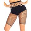 E-Laurels Womens Fishnet Black Bikini Bottom Cover up Shorts Short Leggings for Women Biker Short