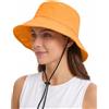 Zylioo XXL Cappello da sole rinfrescante per grandi teste, grande cappello da pescatore regolabile, cappello modellabile a tesa larga per escursionismo, pesca, viaggi