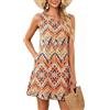Elusorsun Copricostume Donna Mare Vestiti da Spiaggia Estivi Bikini Cover Up | Tasche, Vestito da Spiaggia senza Maniche, Camicia con Motivo Traforato, Tunica da Poncho, Beachwear Arieggiata, Vacanze