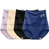 MEIION Donnea Milano Slip Modellante Vita Alta Controllo Addome Elastico, Traspirante, Confezione da 4 Pezzi