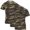 SADISRLS Payper Sunset T-Shirt Uomo 100% Cotone 155 g/m² Maglietta Manica Corta Girocollo Basic Confezione 3 o 5 Pezzi, Ideale per Lavoro e Uso Quotidiano